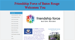 Desktop Screenshot of friendshipforcebatonrouge.org